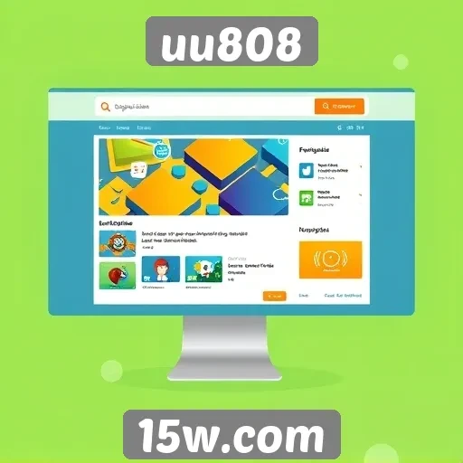 Interface do usuário no site uu808 é intuitiva